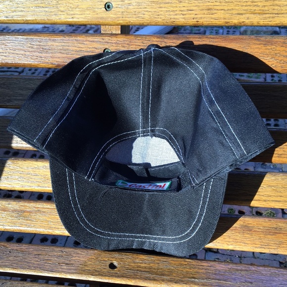 Castrol FLW TM outdoors lightweight fishing hat 5 panel baseball style black - Picture 15 of 16